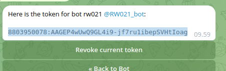 Token Bot Telegram